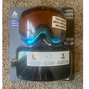NWT Bluesky Snow Goggle with Magnetic Lens, Adult, Ski, Snowboard